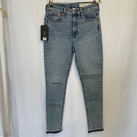 Rag & Bone “Nina” high rise skinny. Size 28 - Picture 1 of 12